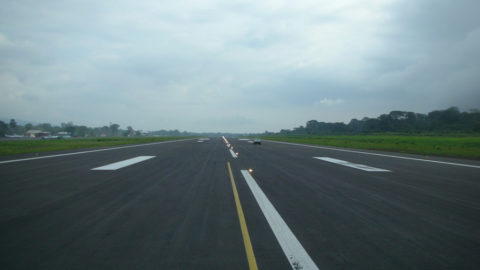 Aeropuerto de Malabo: Restauración de la pista